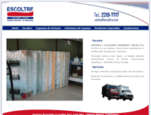 Tablet Screenshot of escoltre.com